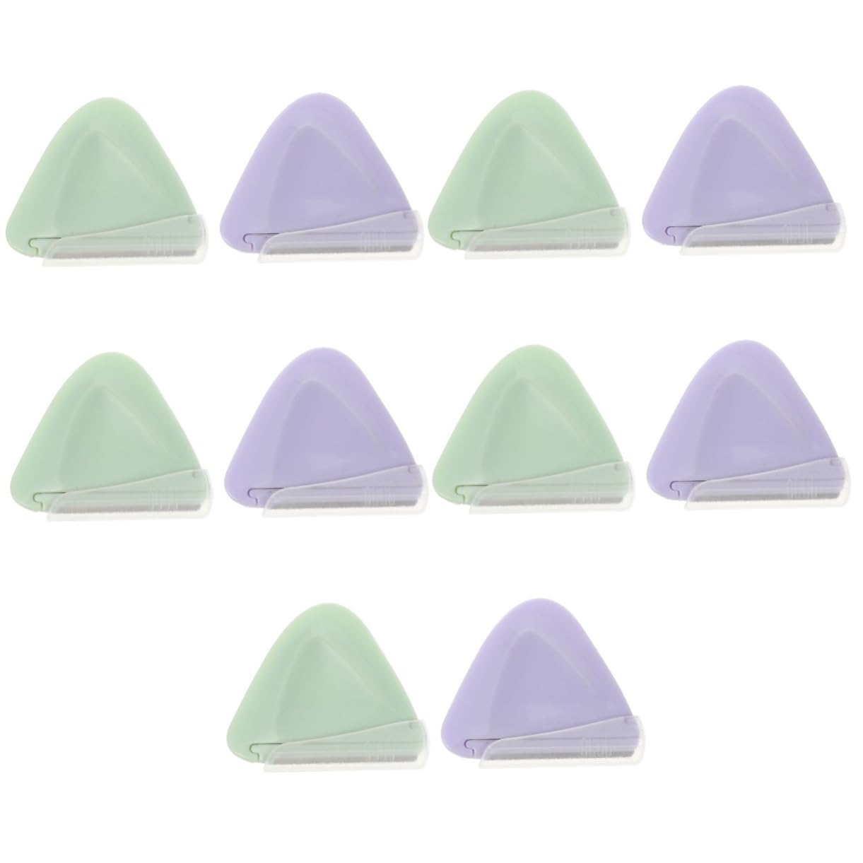FOMIYES 10 Pezzi Taglia Sopracciglia Rasoio Per Modellare Le Sopracciglia Trimmer Compagno Di Rasatura Mini Strumenti Di Rimozione Coltello Per Acciaio Inossidabile Portatile