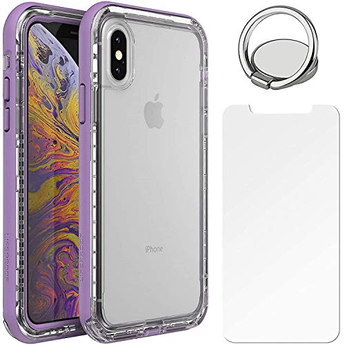 Coque LifeProof Next iPhone X Xs pour activités outdoor avec vitre en verre et anneau