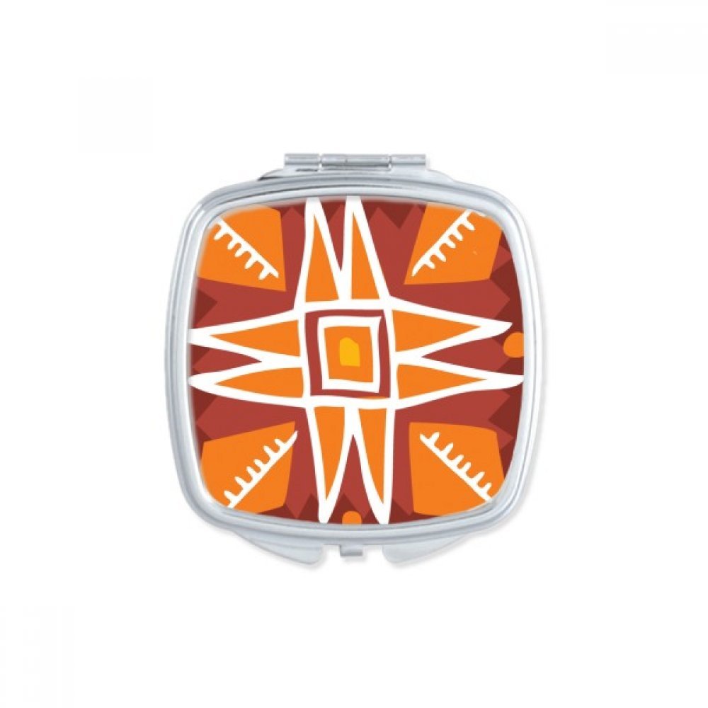 Miroir de maquillage compact soleil mexicain pour sac à main