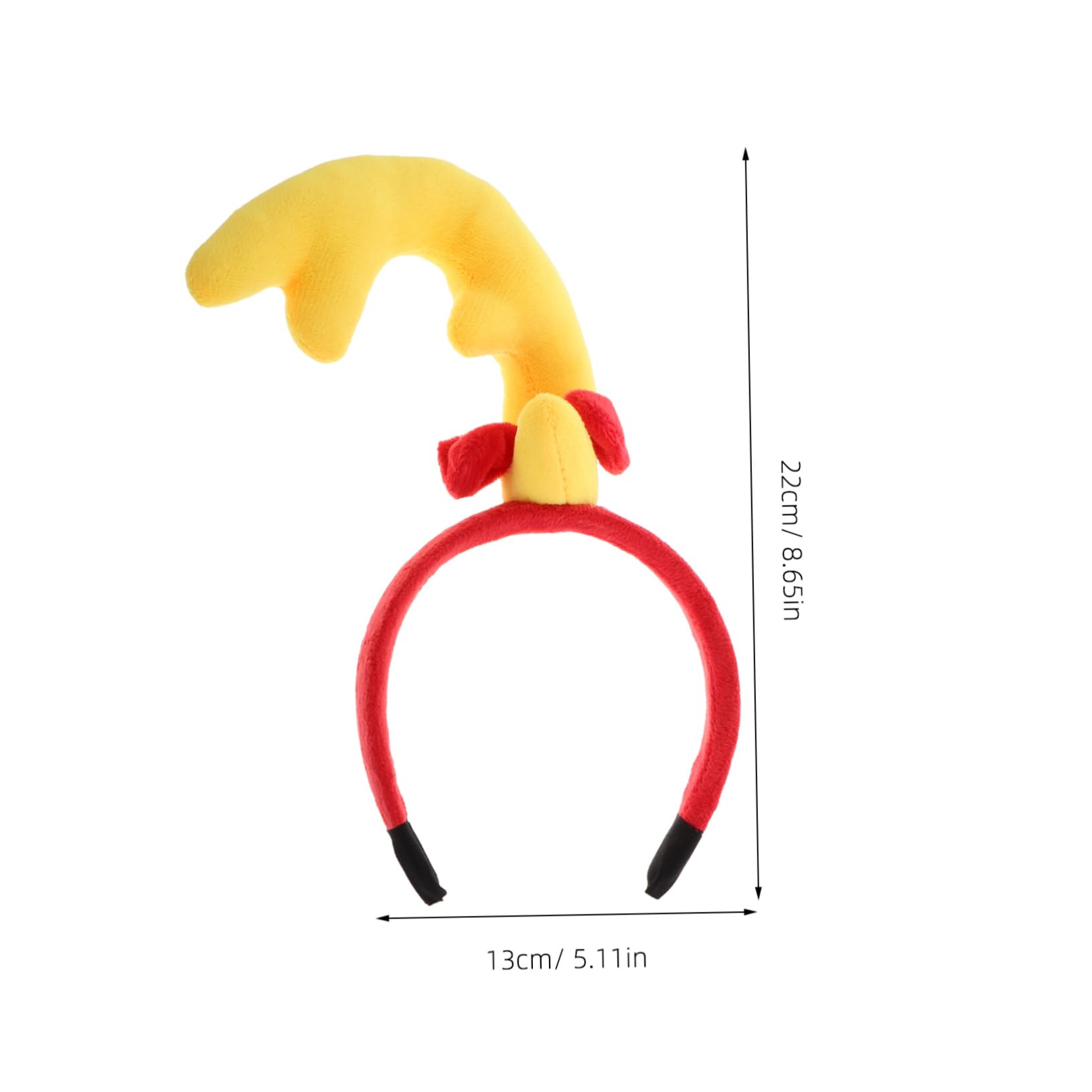 NOLITOY Cute Puppy Headband Adorable Dog Headgear for Small Dogs for Holidays and Parties Comfortable Fit for Photos Pet Costume Accessory S