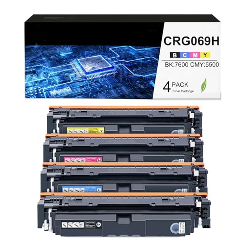 Toner CRG-069H haute capacité 7600 pages pour imprimante Canon i-SENSYS MF754