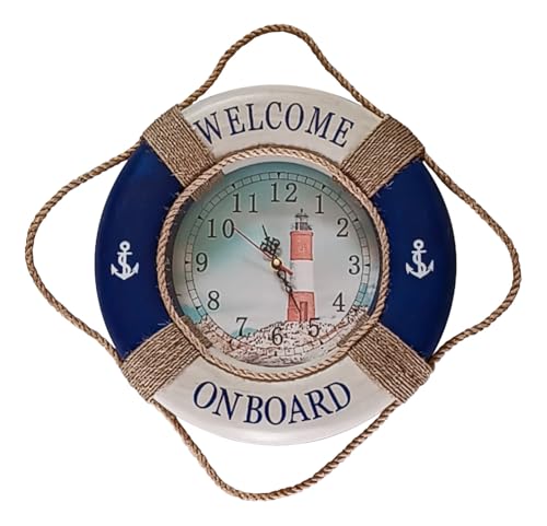 Sea-Club Uhr - Rettungsring, 35 cm