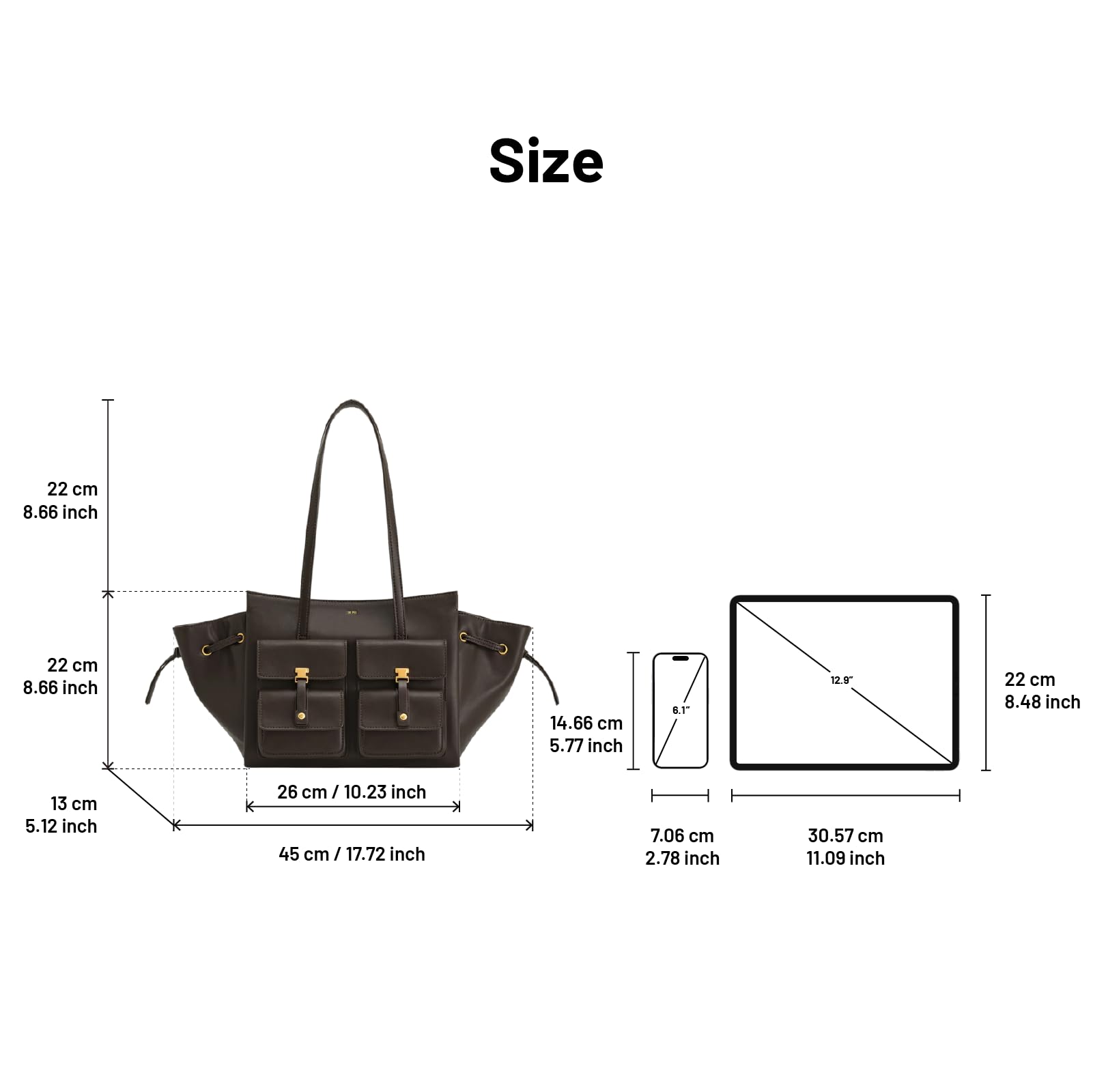 JW PEI Linda Bolso Tote para Mujer