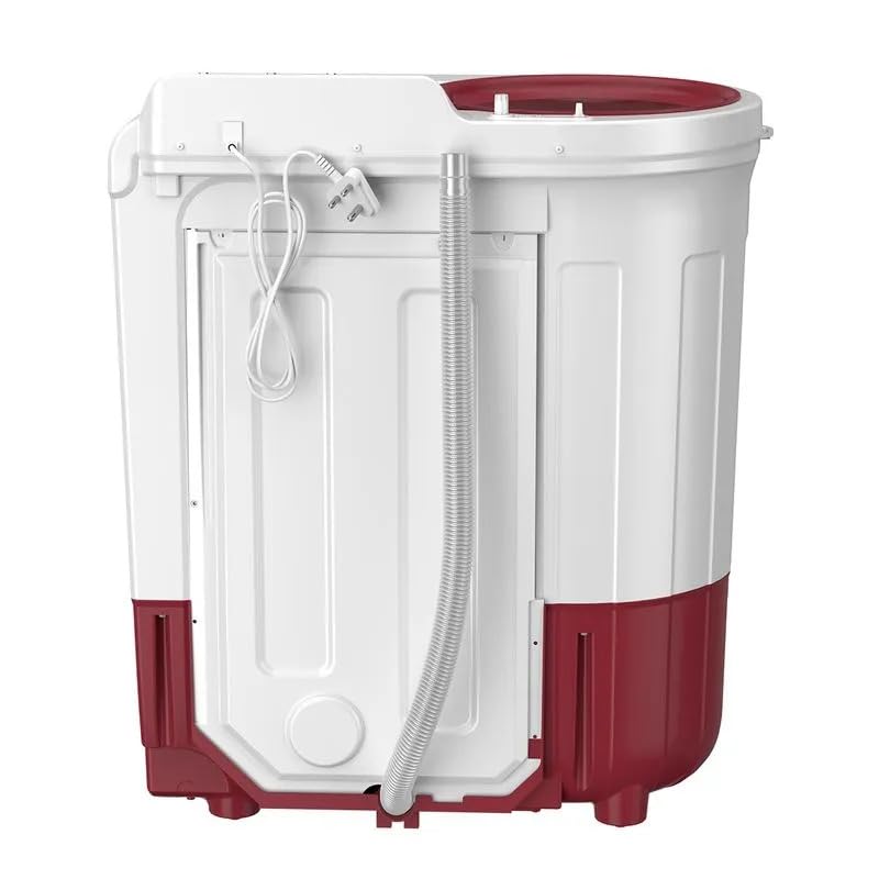 Image of Whirlpool 7 kg 5 Star Supreme Plus Semi-Automatic Top Loading Washing Machine (ACE 7.0 SUPREME CORAL RED (CORAL RED), 1400 RPM Motor (5YR))