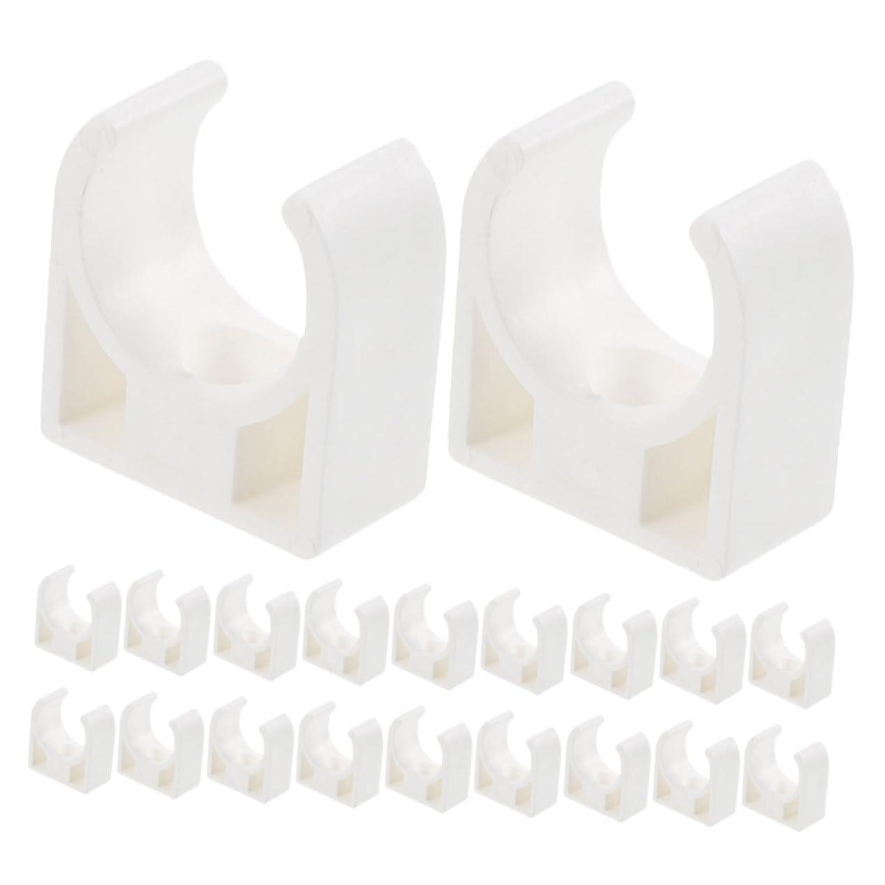 WOONEKY 20pcs Motor Clip Electric Motor Brackets Dc Motor Holder Small Motor Mounting Brackets Mini Motor Mounting Brackets Electric Motor Mounting Brackets Dc Motor Base Plastic