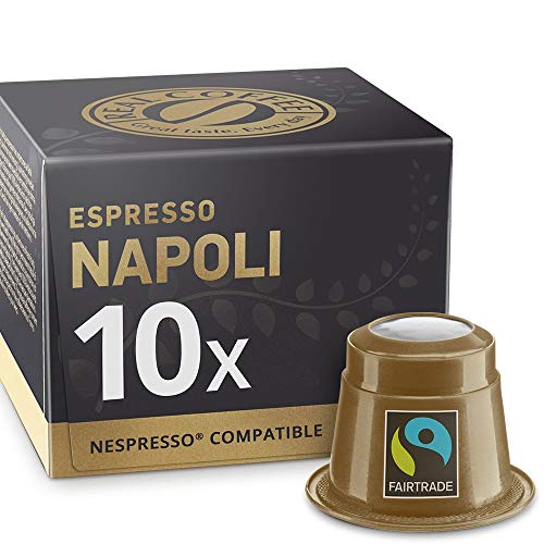Mixed Variety Pack: 100 Nespresso Compatible Capsules. Organic/Fairtrade Nespresso Capsules. 9 Different Varieties.