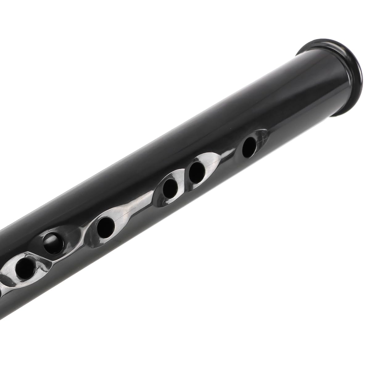 Kit de saxofón Alto de Bolsillo con 4 cañas, 8 Almohadillas dentales, Tablas de digitación y Bolsa de Transporte (Negro)