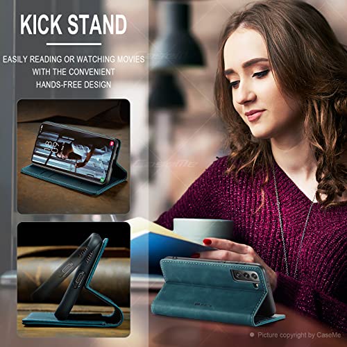 Caseme Cover per Samsung Galaxy S21 5G Pelle