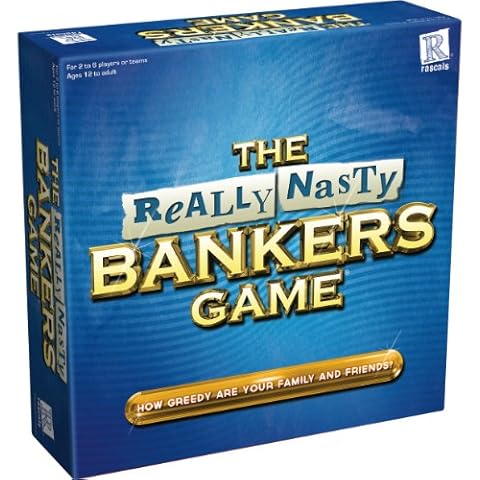 The Really Nasty Bankers Board Game for Family Fun Cover