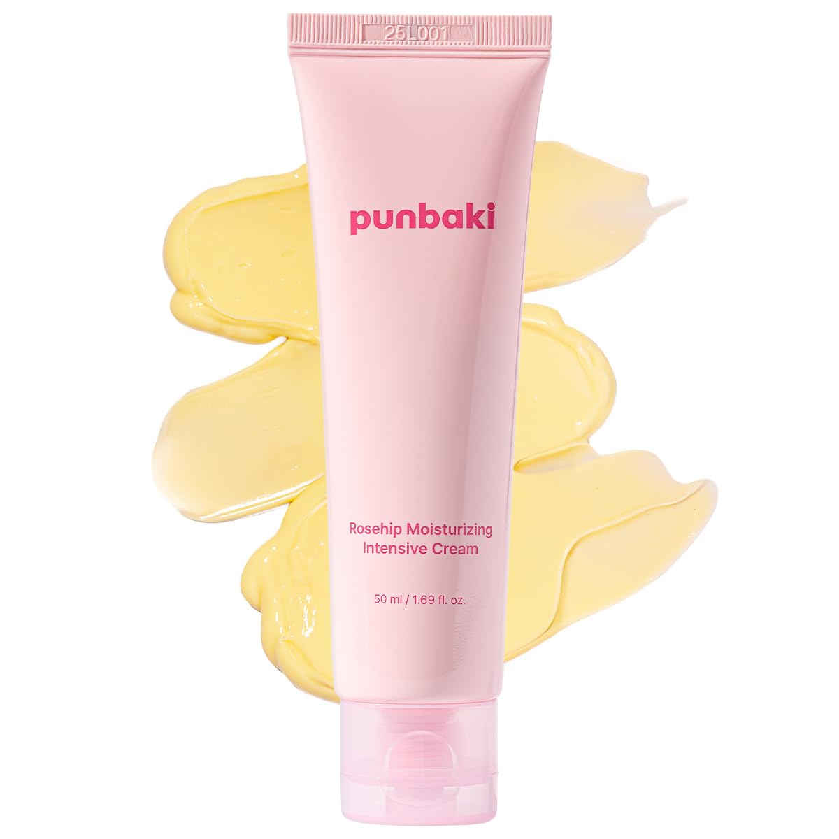 Rosehip Moisturizing Intensive Cream 50ml / 1.69 fl.oz. S Daily Soothing Moisturizer for All Skin Types, Long-lasting Hydration, Facial Cream, Korean Skin Care