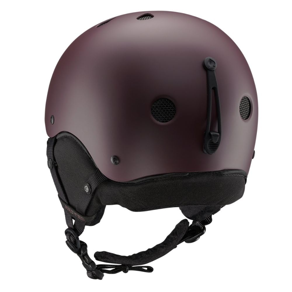 Pro-Tec Klasyczny, certyfikowany kask śnieżny, idealny do jazdy na snowboardzie i narciarstwie. Certyfikowany również do jazdy na deskorolce i jazdy na rowerze - średni - matowy port
