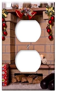 Switch Plate Outlet Cover - Christmas Tree New Year Eve Gifts Kids Girl