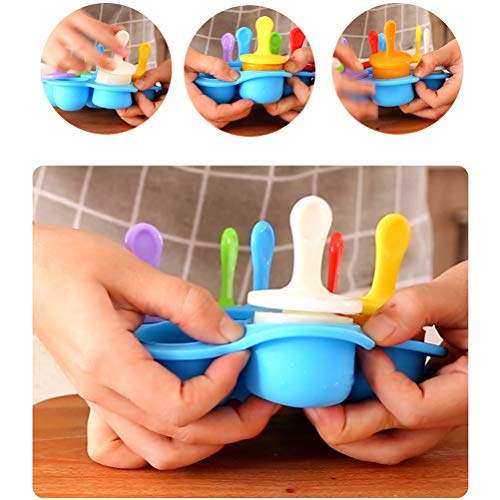 Miotlsy Mini Stampo in Silicone per ghiaccioli, 7