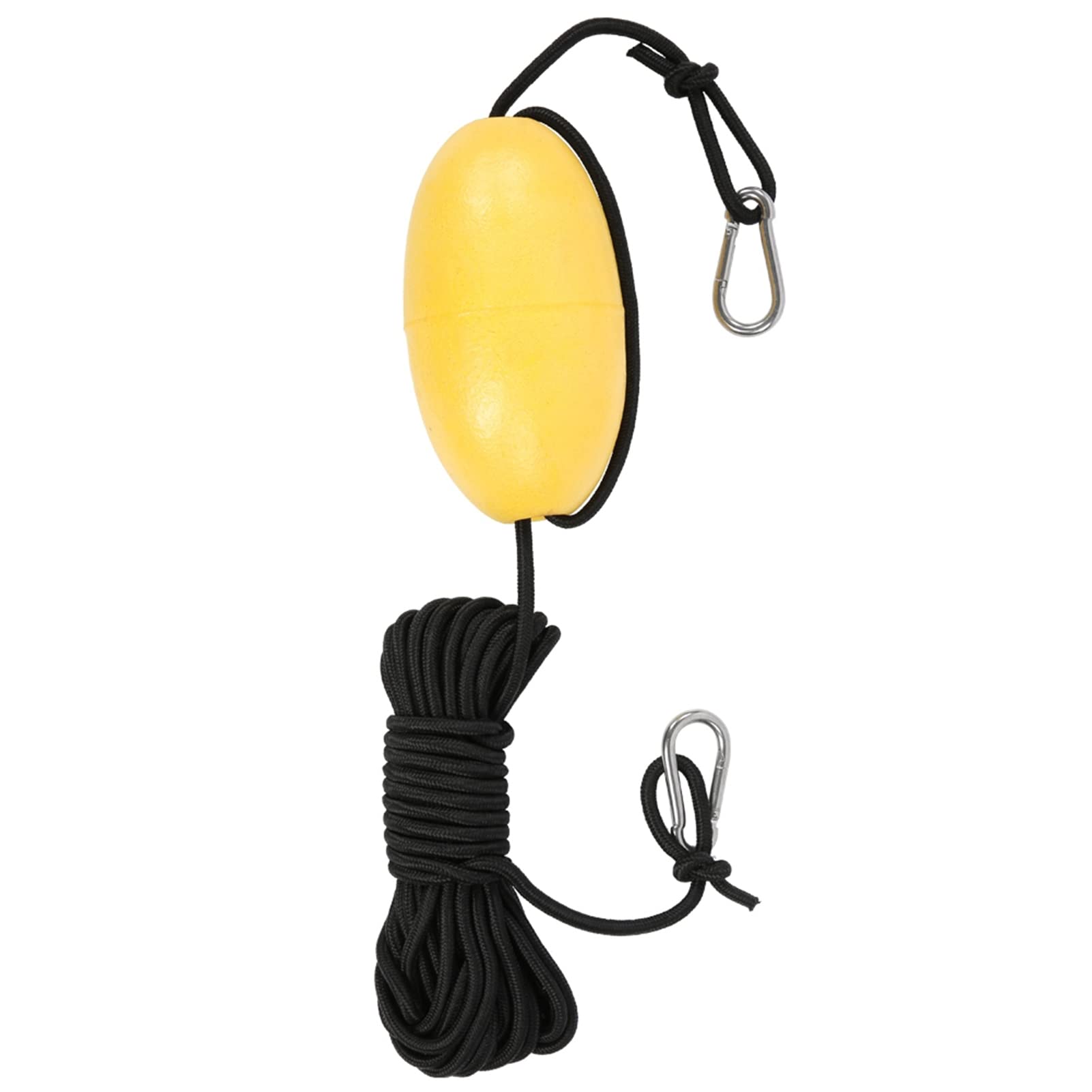 Flotteur d'ancre de pêche, Kit Flotteur PVC 32 Pouces Bateau Ancre Flottante avec bouée Ligne décharge Système Flotteur Boule bouée Drogue Accessoire d'ancrage pour pêche Kayak Ponton canoë