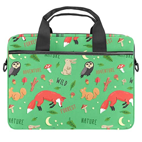 Sac ordinateur portable 13-14.5 pouces fleuri pour vos trajets au bureau