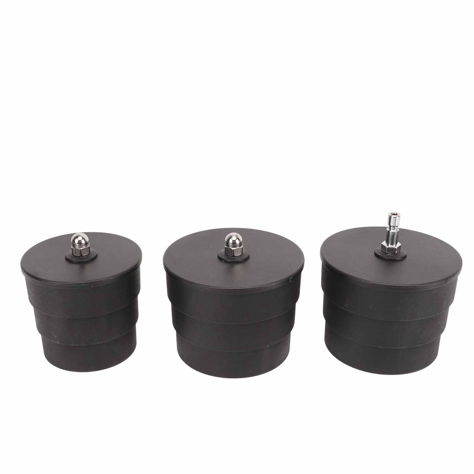 Kit de prueba de fugas del turbo de 9 piezas, probador de fugas de sobrealimentación de turbocompresor con manómetro de 0 a 6 bares, incluye 4 adaptadores escalonados para