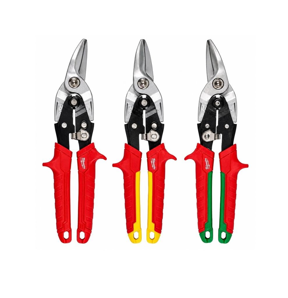 Milwaukee 4932499020 3 Piece Aviation Snip Set