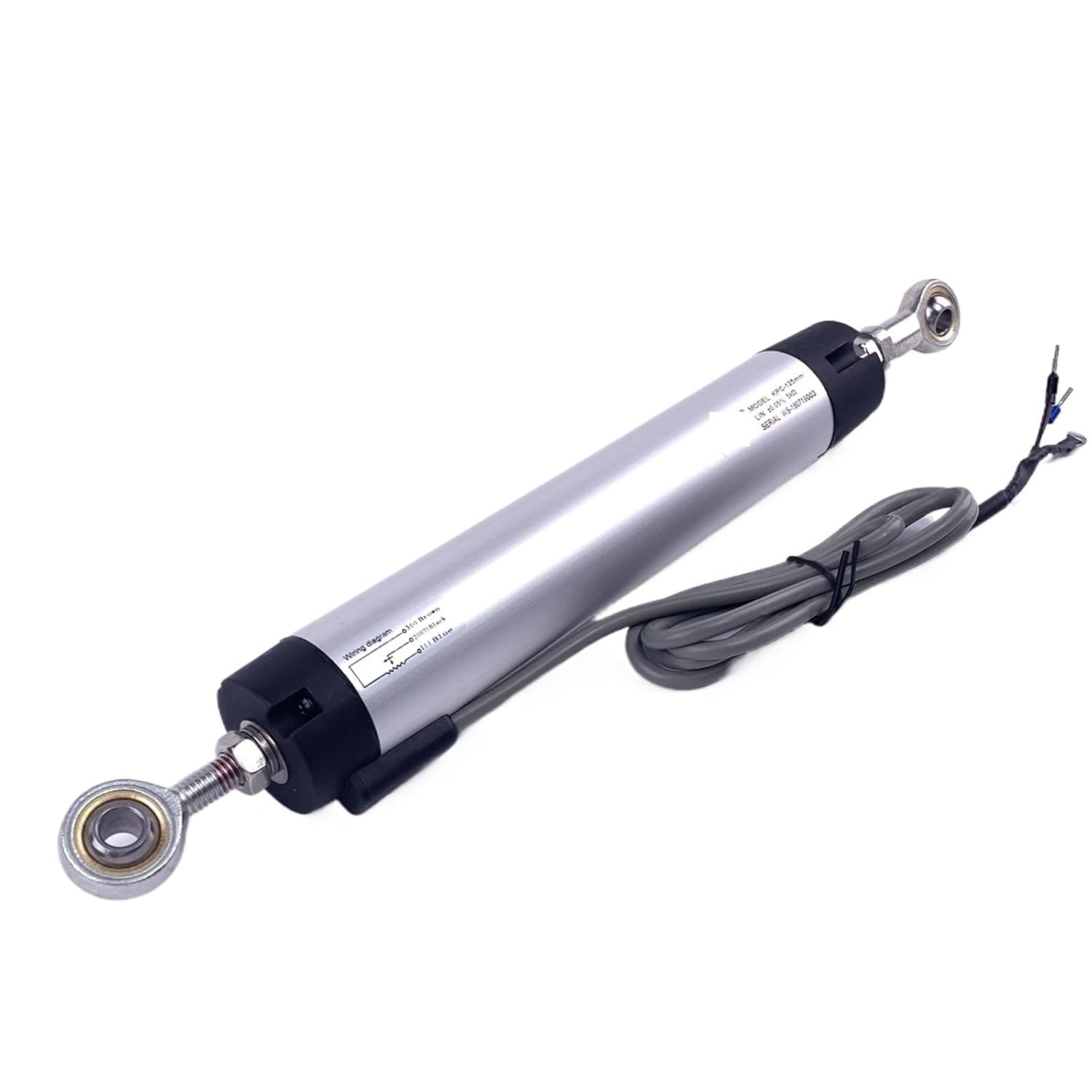 1PCS KPC1 50-1250mm Lineear Position Sensor with Two-End Fisheye Articulated Displacement Sensor