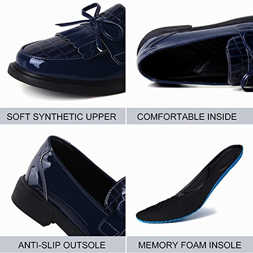 Image of VOCNTVY Loafers for Women Slip On Comfort Business Work Shoes