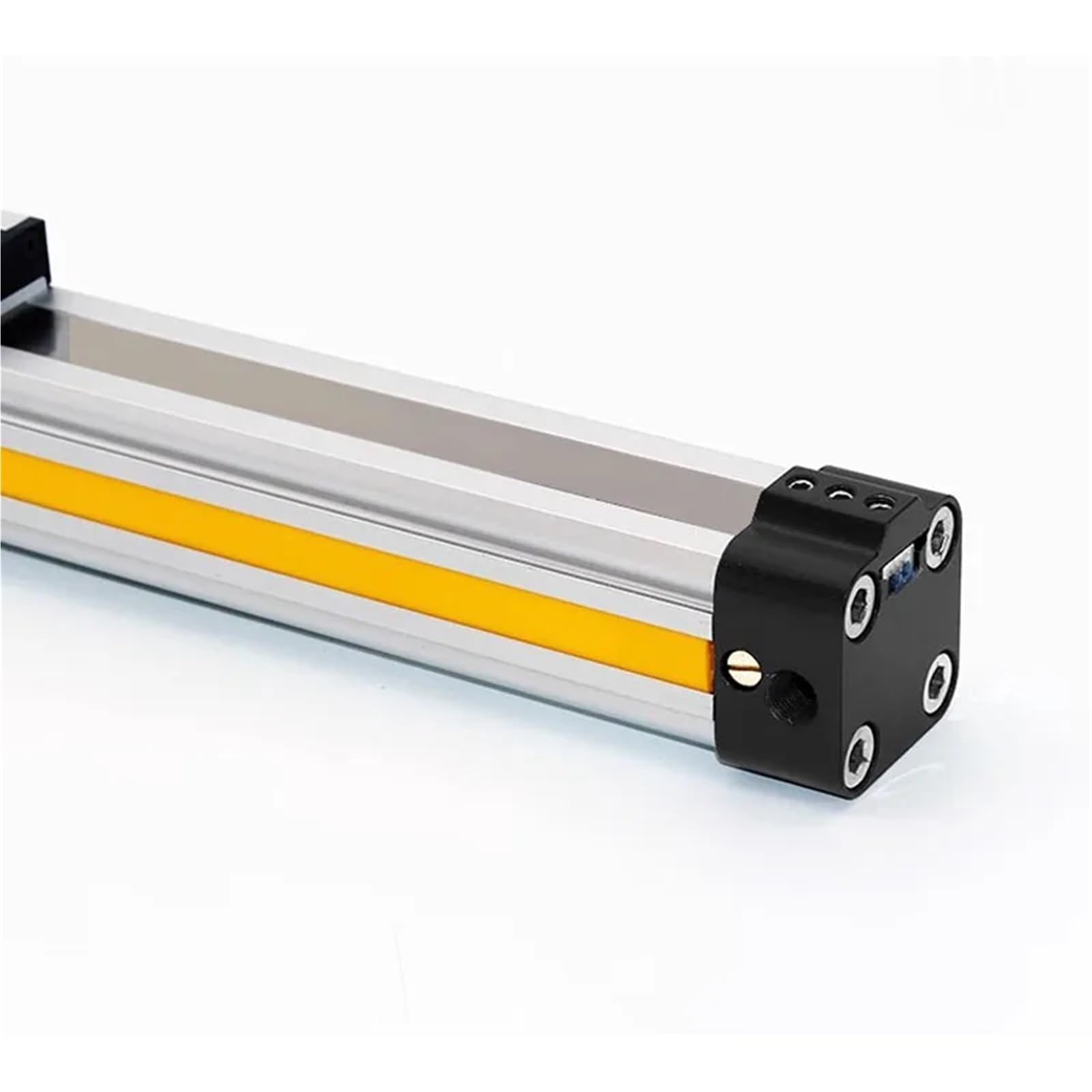 Cylinder pneumatyczny ze sprężonym powietrzem, otwór 32 mm, sprzęgło mechaniczne, podwójny efekt, bez trzpienia, wysoki wzrost -25 (400 mm skok)