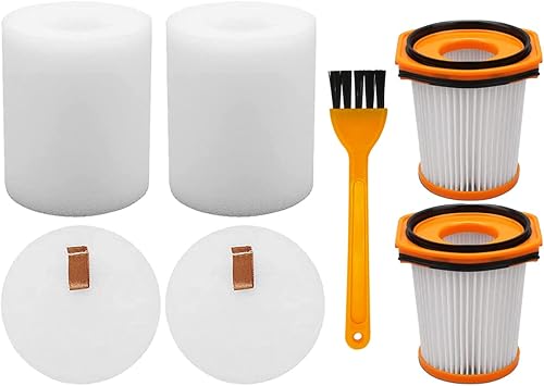 Vacuum Filter Foam Replacement Accessories Kit Compatible with Shark WS642 WS642AE WS642RG WS642WK Vacuum Cleaner 4 Pack