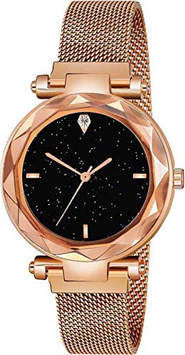 FROZIL Analogue Gold Dial Magnet Belt Watches for Women and Girls (B08573Q2HP) Amazon Price History, Amazon Price Tracker