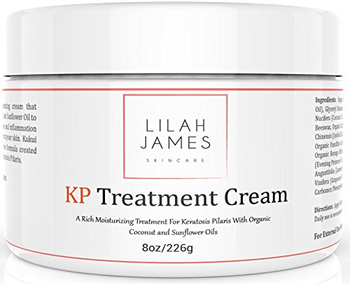 Lilah James Natural KP Cream 8oz - Rejuvenating Cream For Keratosis Pilaris