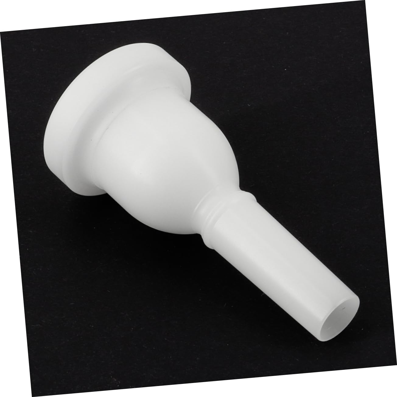 Toddmomy Standard Trumpet Mouthpiece 49mm Outer Diameter Plastic Trumpet Practice Mouth Replacement Accessory