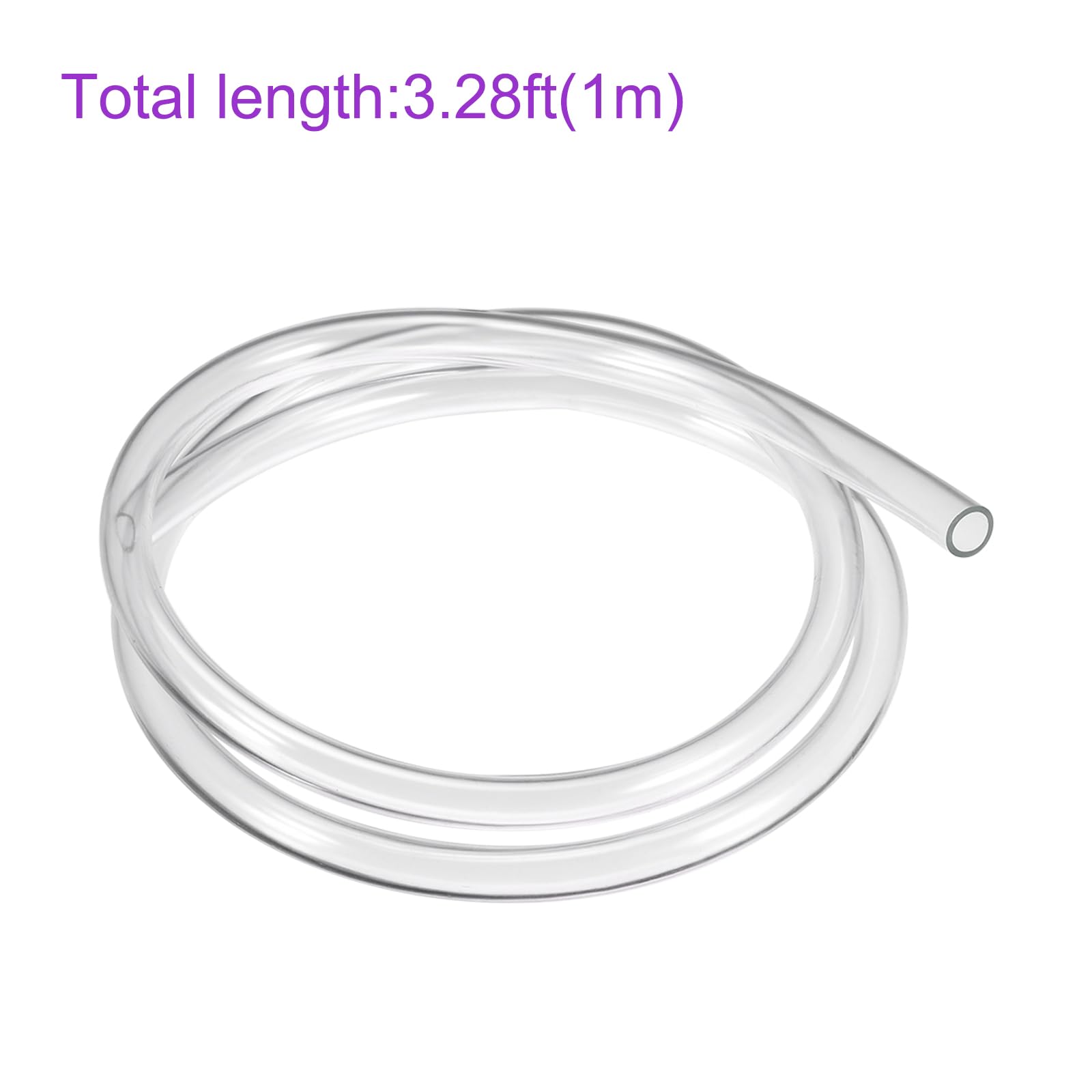 DMiotech Tube PVC Transparent 22x25mm Flex Eau Air Huile 1m