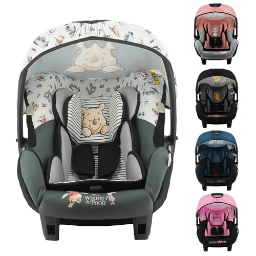 Nania – Siège auto ceinturé BEONE EVO 40-85 cm R129 i-Size – Pour les bébés dès la naissance à 2 ans – Dos route – Appuie-tête et profondeur réglables – Fabrication Française (Winnie)