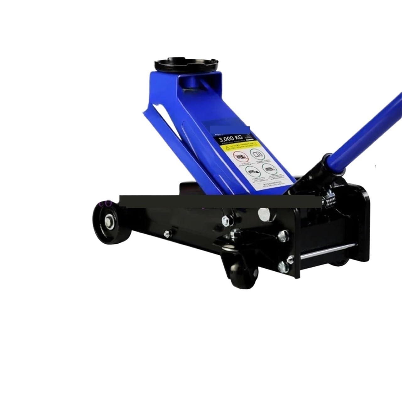 Hydraulic Jack, 3 Tons Heavy Oil Pressure Quick Lifting Horizontal Jack for SUV Tire Change Tool Car Hydraulic Maintenance