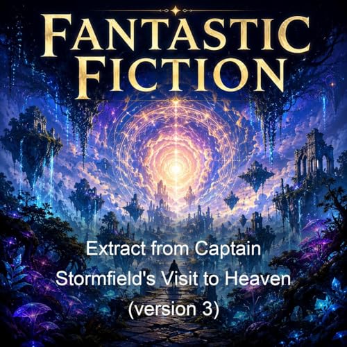 Extract from Captain Stormfield's Visit to Heaven (version 3) cover art