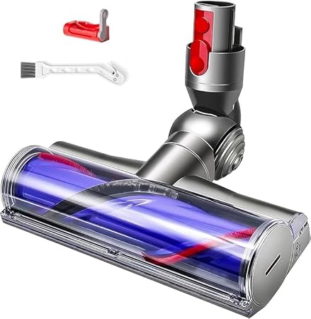 Upgrade Quick-Release Vacuum Direct Drive Head Replacement for Dyson V7 V8 V10 V11 V15,Suitable for Hardwood Floor Carpets Attachment SV10 SV11 SV12 SV14 Replacement Part...