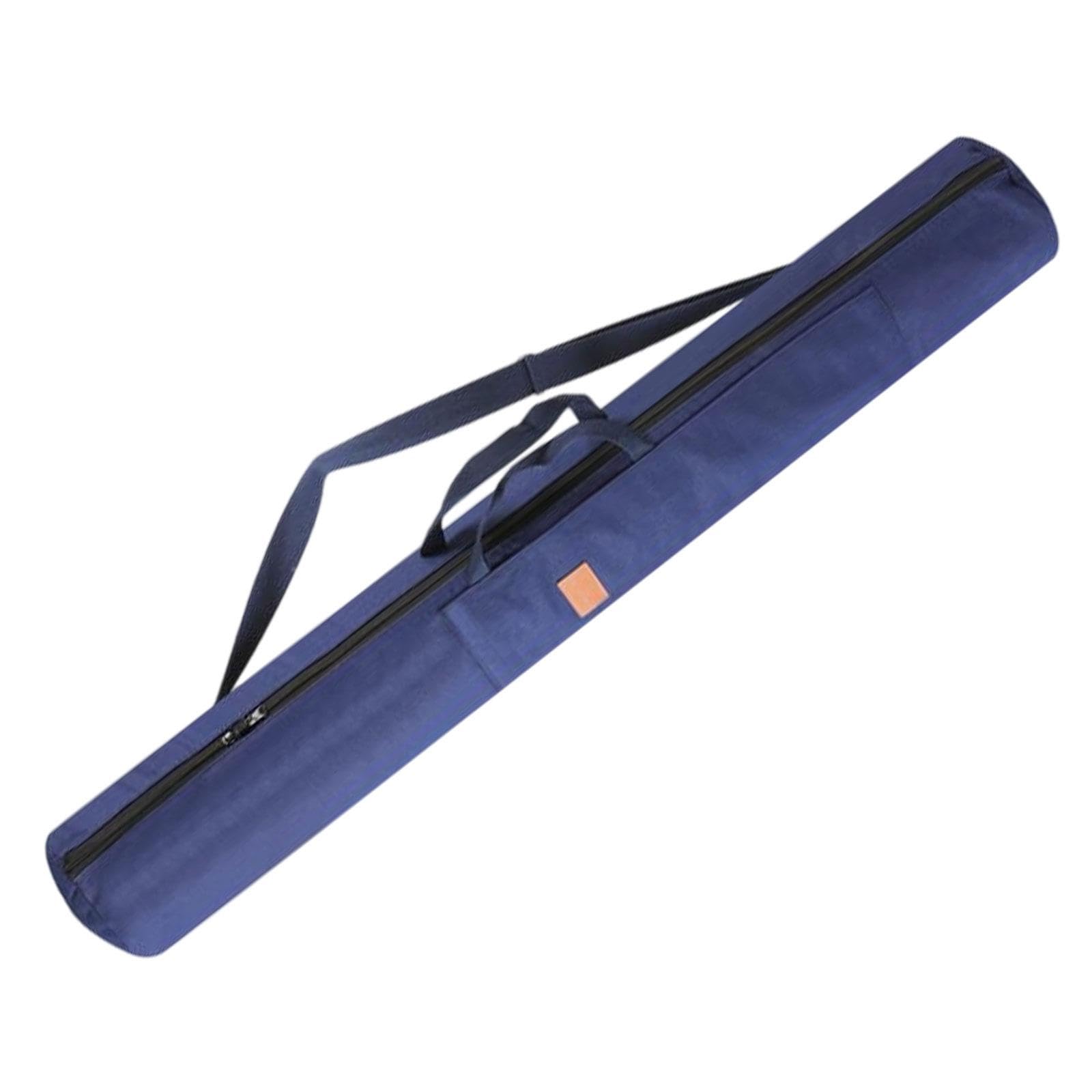 Fishing Rod Bag 51.18inch Travel Folding Zippers Protector Fishing Pole Case Blue|Sporting Goods|Fishing|Fishing Equipment|Rod Cases, Tubes & Racks-image-15
