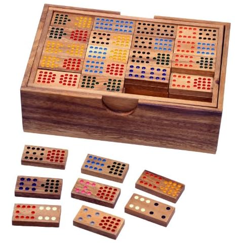 LOGOPLAY Domino Doppel 15 - Legespiel Cover