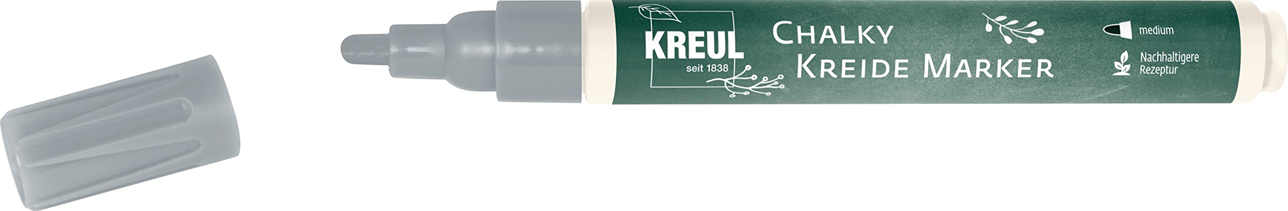 KREUL 22731 Chalky Chalk Marker medium Silber Show