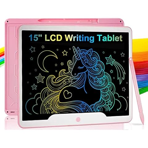 NOBES Gran 15 pulgadas Tableta de Escritura LCD Niños Cover