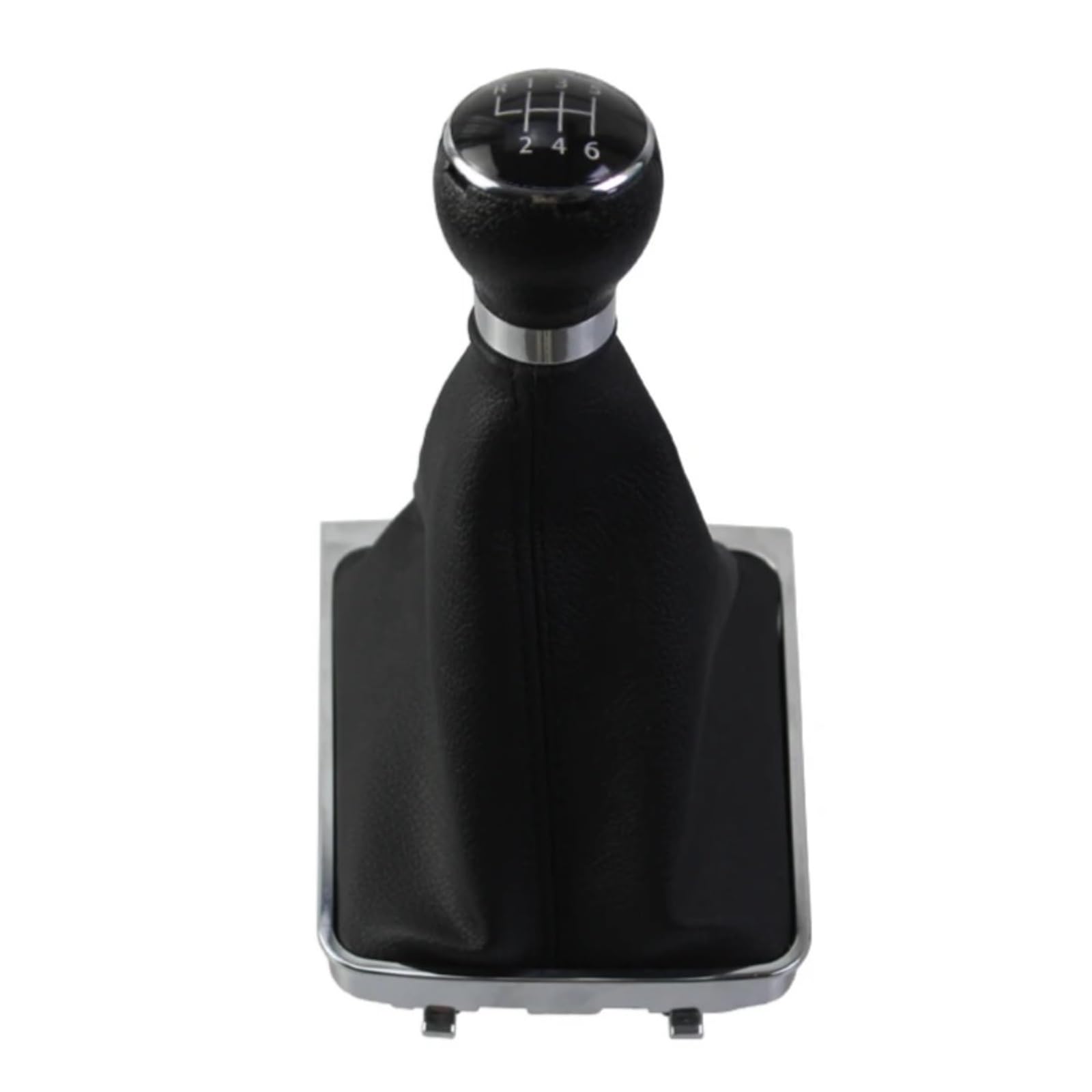 Lvgvzttgkm Plastic 6 Speed Shift Knob For Vw For Passat B6 2005-2012 Black Upgrade