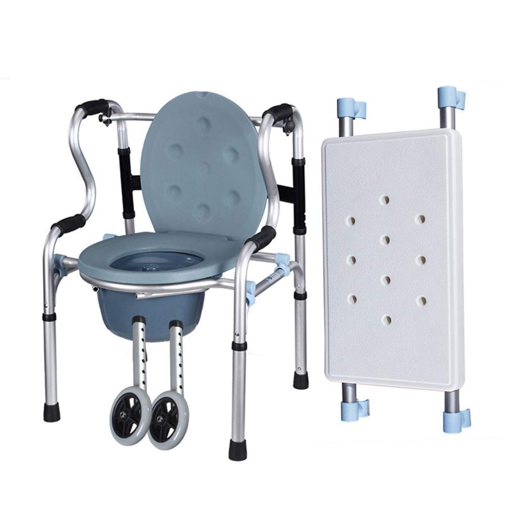 Wspomagany przez osoby starsze, mobilny rollator / pomoc w chodzeniu stojącym, zajmująca mało miejsca deska sedesowa