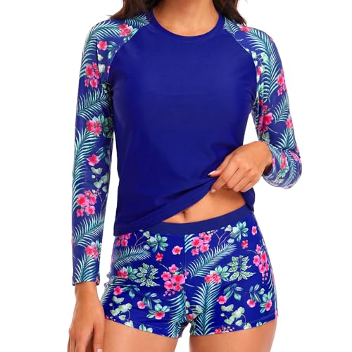 La Mejor Selección de Trajes de una pieza para Mujer , listamos los 10 mejores. 47 SlowTon Traje de Baño para Mujer 2 Piezas, Conjunto de Bañador de Manga Larga y Pantalones Cortos con Protección Solar UPF50+, Traje de Baño Elástico de Talle Alto, para...