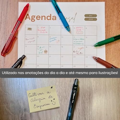 Pentel EnerGel-X Bolígrafo Retráctil Azul Gel miniatura 5