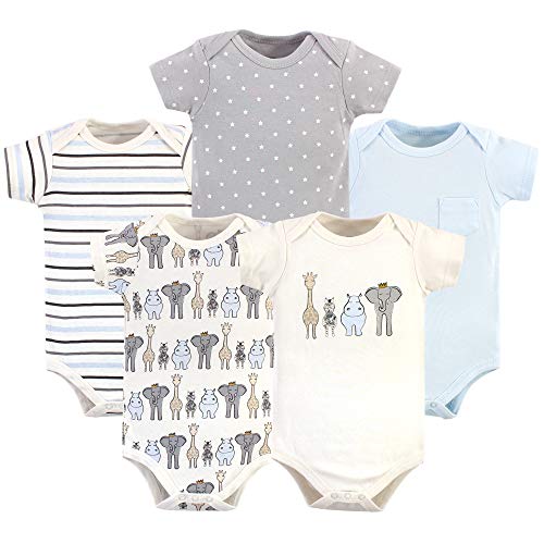 Hudson Baby Bodies de algodão para bebês