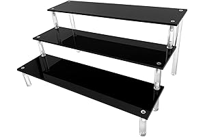 3-Tier Acrylic Riser: Display Perfection for Tabletops