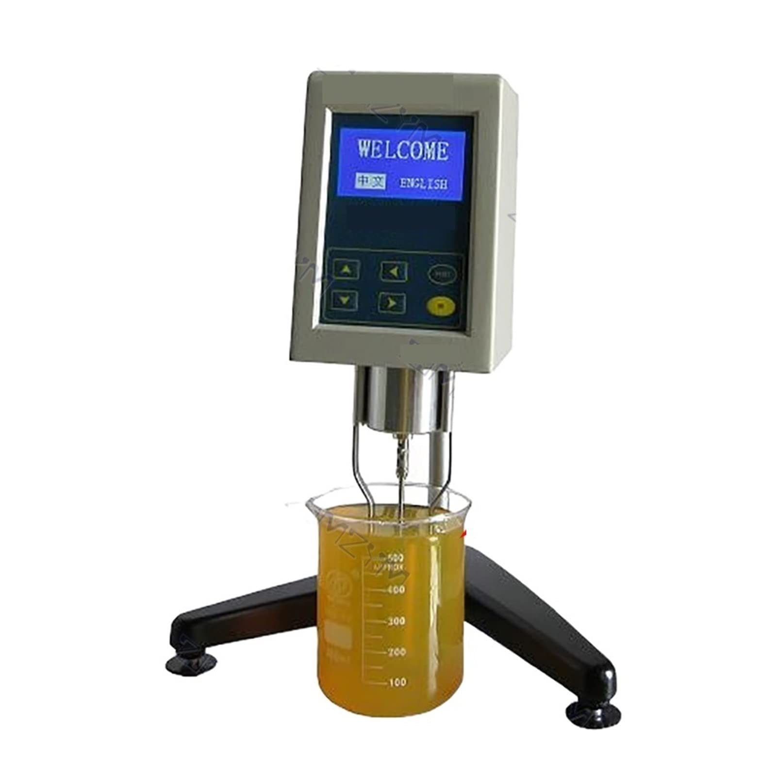 Digital Rotary Viscometer, Digital Rotary Viscometer Liquid Viscosity Tester Range 1-2000000mpa.s Viscosimeter Viscosity Measuring Instrument,Lab Meter