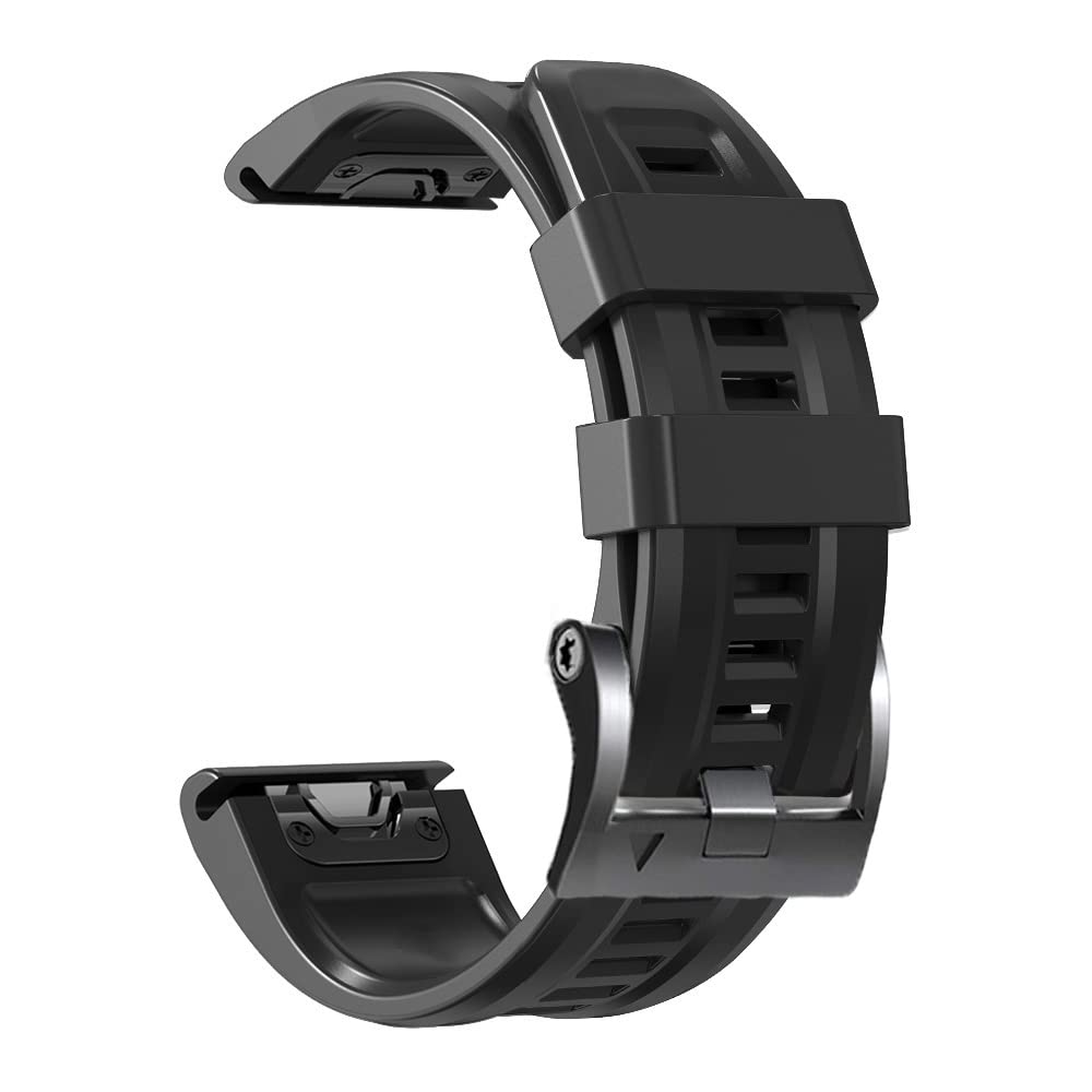Bracelet silicone 26mm couleur Agate pour montre Garmin Enduro - 8