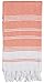 SET of 4 - Turkish Cotton Bath BeacSET of 4 - 100% Turkish Cotton Beach and Bath Towel Set, Hammam Peshtemal Blanket, Compact Travel Towel, Oversized Quick Dry Sand Free, Made in Turkey, Prewashed, 71x36