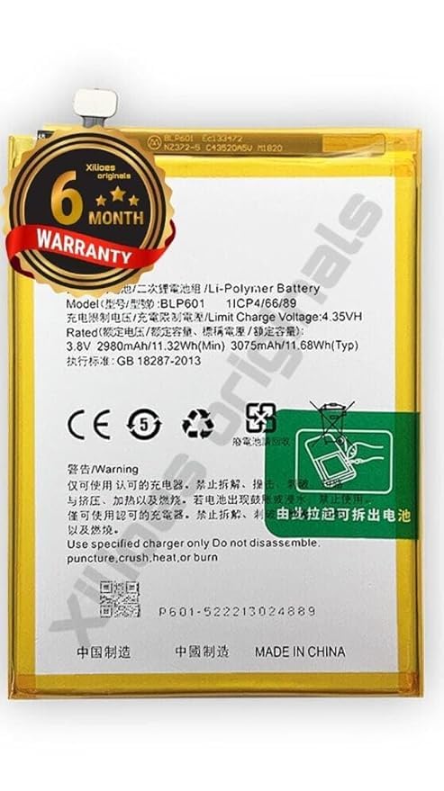 Image of BLP601 Battery for Oppo F1S /A59 /A59M /A59S /A53 /A53T /A53M Battery with 6 Month Warranty** (R186)
