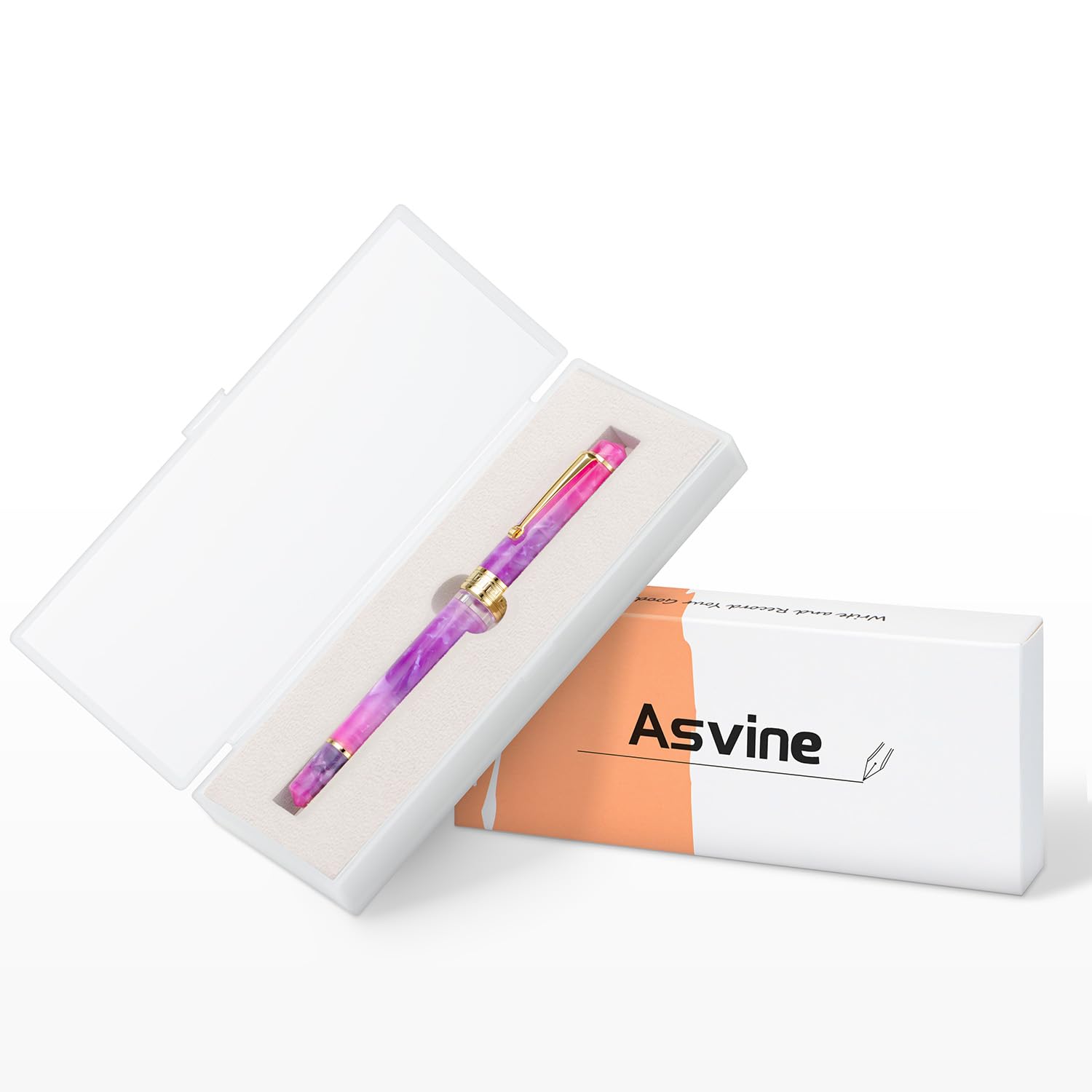 Amazon.com : Asvine P20 Piston Fountain Pen Gradual Purple