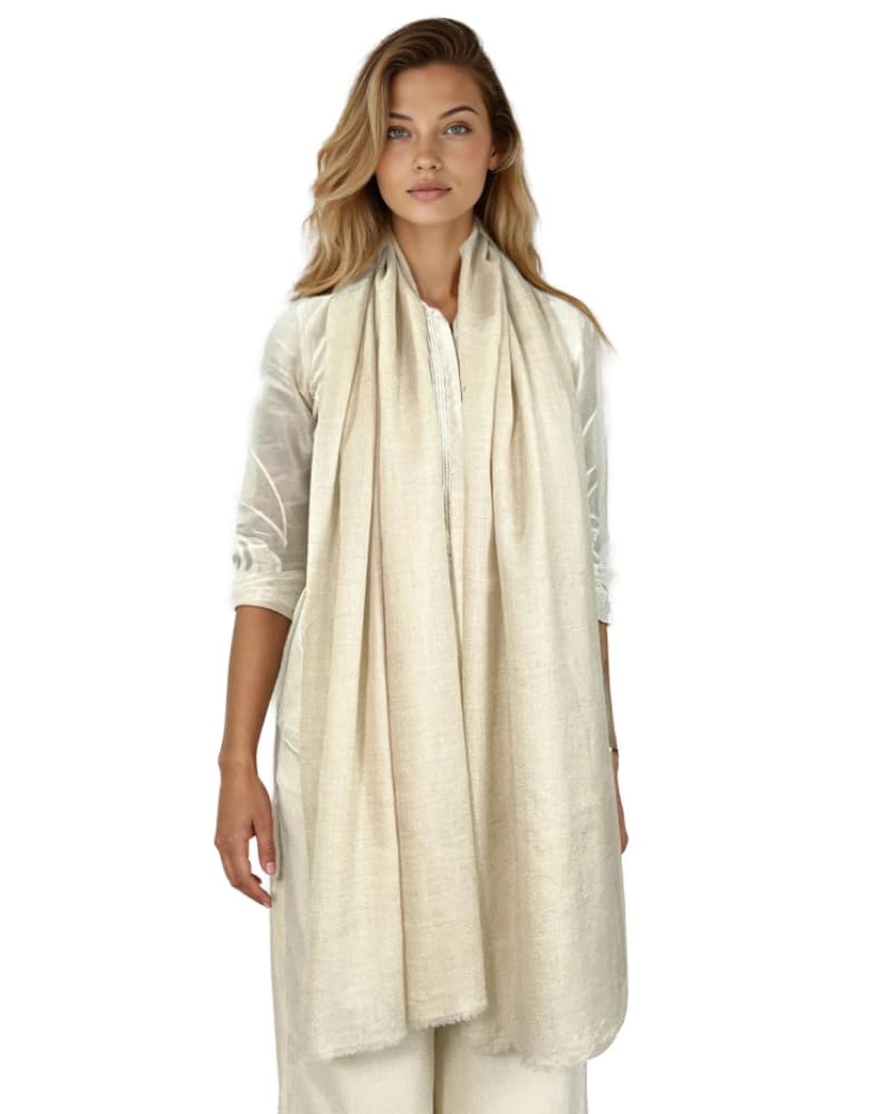 100% Cashmere Scarf Women, Cashmere Wrap, Cashmere Shawl Large Size Lightweight 80x31 inches, Cashmere Scarf Men