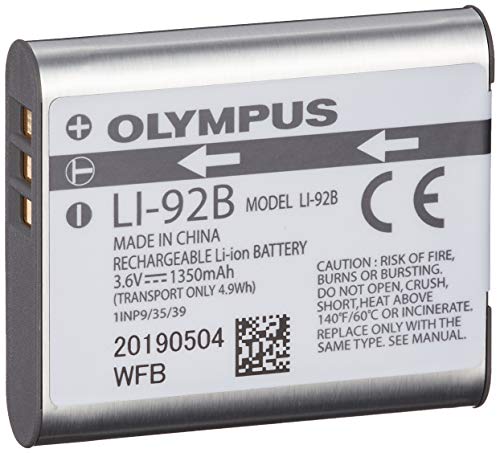 Olympus LI-92B - Batería Recargable ión-Litio cámaras